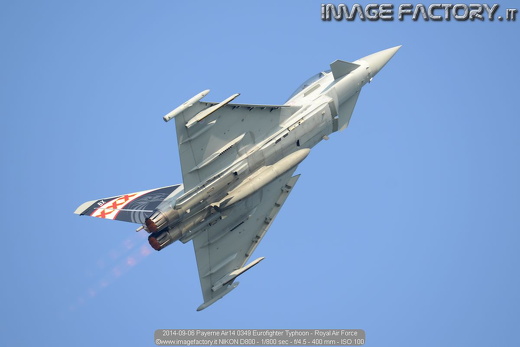2014-09-06 Payerne Air14 0349 Eurofighter Typhoon - Royal Air Force